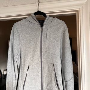 Lululemon small zip-up hoodie - gray